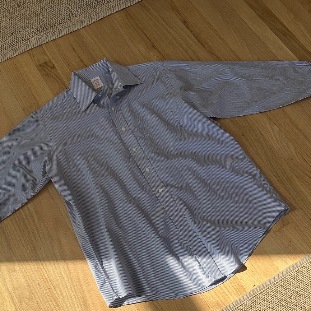 Brooks Brothers Striped Button Down